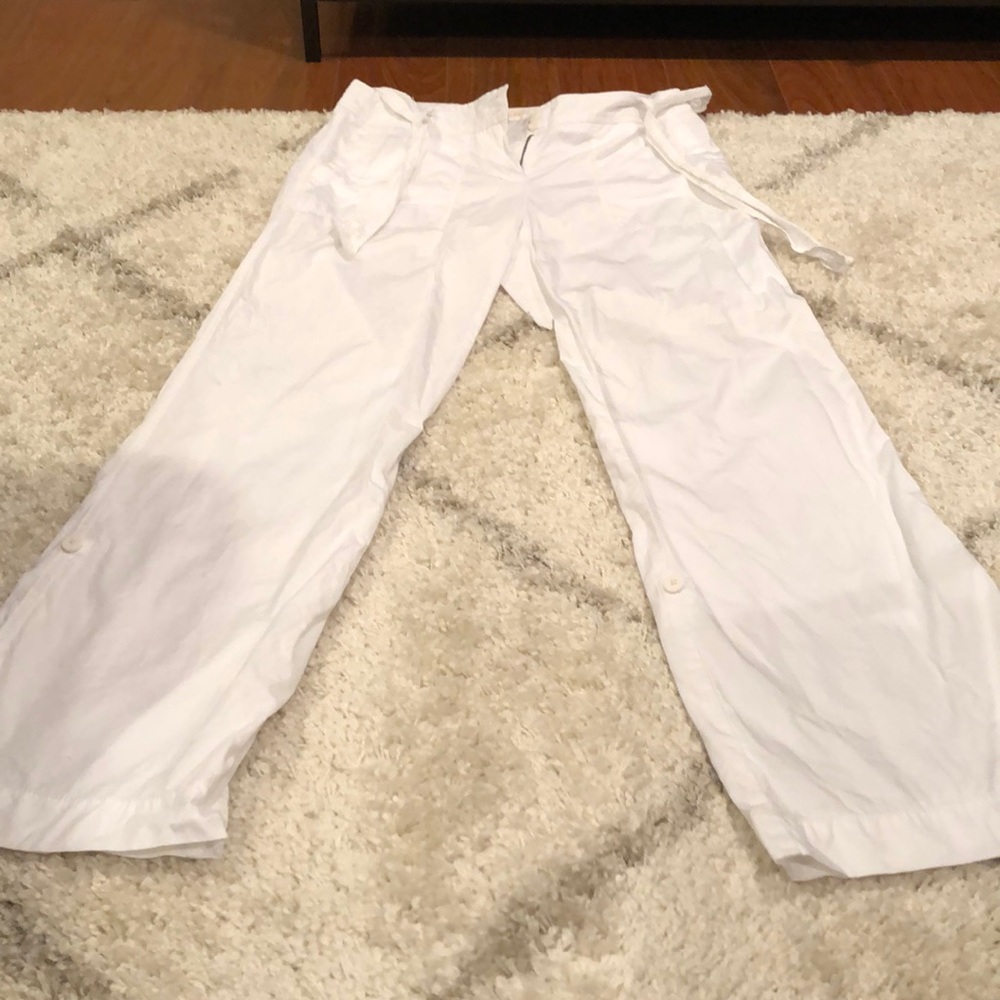 J. Crew white pants